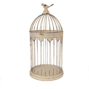 Clayre & Eef 5Y1283 Set gabbie decorative antiche...