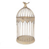 Clayre & Eef 5Y1283 Set gabbie decorative antiche marrone Ø32x60 Ø23x40 cm