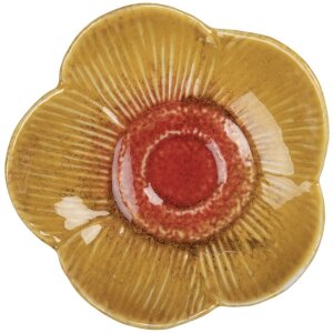 Clayre & Eef Ciotola Fiore Giallo-Rosso...