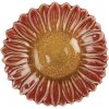 Clayre & Eef 6CE2158 Ciotola Fiore Rosso Giallo Ø14x3cm