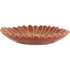 Clayre & Eef 6CE2158 Ciotola Fiore Rosso Giallo Ø14x3cm