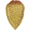 Ciotola in ceramica Clayre & Eef Uva gialla 15x10x2 cm lucida Ciotola decorativa