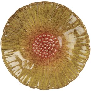 Clayre & Eef 6CE2161 Ciotola Fiore Giallo-Arancio...