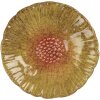 Clayre & Eef 6CE2161 Ciotola Fiore Giallo-Arancio Ø 14x3 cm ceramica botanica