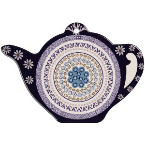 Sottopentola in Ceramica Clayre & Eef 6CE2055 – Blu e Violetto 24x17 cm