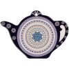 Sottopentola in Ceramica Clayre & Eef 6CE2055 – Blu e Violetto 24x17 cm