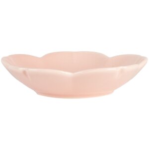 Clayre & Eef 6CEBO0210 Ciotola Rosa Ø 14x3 cm Ceramica Vintage a forma di fiore