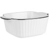 Clayre & Eef 6CEBO0213 Ciotola in ceramica bianca nera 15x12x5 cm 400 ml Moderna