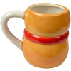 Clayre & Eef 6CEMU0191 Tazza Uomo di pan di zenzero Ceramica 525 ml Marrone