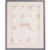 Clayre & Eef 2F1226M Cornice Bianco-Azzurra 13x18 cm Stile rustico