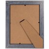 Cornice per foto Clayre & Eef 2F1226S Bianco Blu 10x15 cm Stile rustico MDF Vetro
