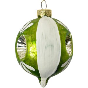 Clayre & Eef 6GL4709 Albero di Natale in vetro verde...