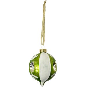 Clayre & Eef 6GL4709 Albero di Natale in vetro verde...