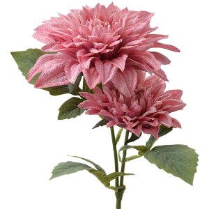 Clayre & Eef 6PL0339P Decorazione Ramo con Fiori Rosa 62 cm