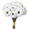Clayre & Eef 6PL0394W Bouquet di fiori artificiali bianco 18 pezzi 15x15x30 cm