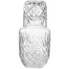 Clayre & Eef 6GL4721 Caraffa con bicchiere trasparente 9x19cm 150ml 550ml