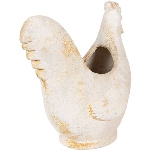 Clayre & Eef 6MG0115 Decorazione Fioriera Beige Brown 36x18x35 cm