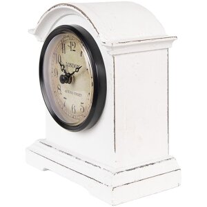 Clayre & Eef 6KL0831 Orologio da tavolo Bianco...