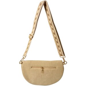 Juleeze JZBG0305BE Borsa Beige 25x16x7 cm Tracolla regolabile