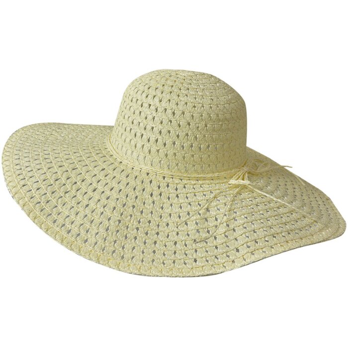 Juleeze JZHA0119 Cappello Beige 57 cm Treccia di paglia elegante traspirante estiva