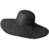 Juleeze JZHA0120 Cappello nero 57 cm Elegante cappello da donna Accessorio di protezione solare