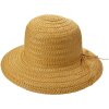 Juleeze JZHA0124 cappello da donna marrone 57 cm cappello di paglia con fiocco cappello estivo elegante
