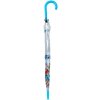 Juleeze JZUM0093 Ombrello trasparente con motivo a farfalla Ø 90x82 cm Blu