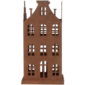 Clayre & Eef 6Y5791 Set di 2 decorazioni in metallo in stile country vintage marrone