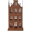Clayre & Eef 6Y5791 Set di 2 decorazioni in metallo in stile country vintage marrone