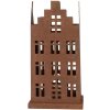 Clayre & Eef 6Y5791 Set di 2 decorazioni in metallo in stile country vintage marrone
