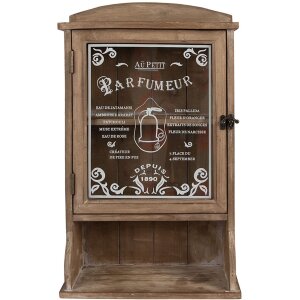 Clayre & Eef 50812 Armadio da parete Marrone 32x15x54...