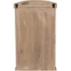 Clayre & Eef 50812 Armadio da parete Marrone 32x15x54 cm Vintage Vetro frontale