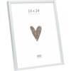 Deknudt S029D1 Cornice semplice 18x24 cm in alluminio opaco argento