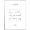 Cornice per foto Deknudt S029D1 Semplice 30x40 cm in Alluminio opaco argento