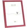 Cornice per foto Deknudt S236F4 rossa in legno 13x18 cm stile rustico