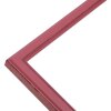 Deknudt S236F4 Cornice rossa in legno 20x30 cm stile rustico