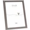 Cornice per foto Deknudt S236F7 grigia in legno 13x18 cm stile rustico