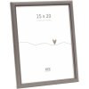 Cornice per foto Deknudt S236F7 grigia in legno 15x20 cm stile rustico