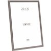 Cornice per foto Deknudt S236F7 grigia in legno 20x30 cm stile rustico