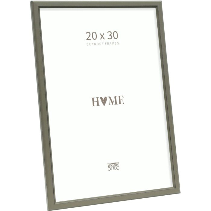 Cornice per foto Deknudt S236F8 kaki verde legno 20x30 cm stile rustico