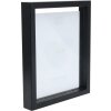 Cornice per foto Deknudt in vetro con bordo in legno nero per effetto sospeso 20x30 cm