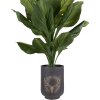 Clayre & Eef 6MG0109 Decorazione vaso da fiori motivo cervo grigio-beige Ø 23x31 cm