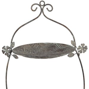 Clayre & Eef 6Y5657 Etagere 34x32x50 cm Verde Marrone Metallo Antico Stile Vintage