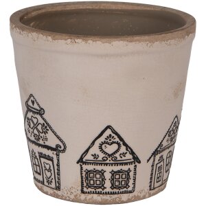 Clayre & Eef 6CE2123M Decorazione Fioriera Ceramica...