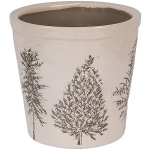 Clayre & Eef 6CETKG0001M Decorazione Fioriera Beige...