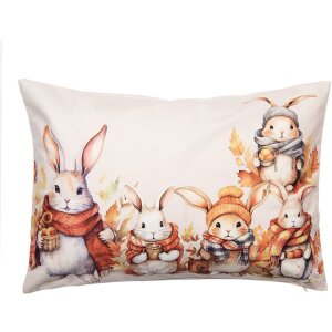 Clayre & Eef KT036.054 Copricuscino 35x50 cm Beige...