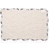 Clayre & Eef Q205.040 Tavolino 6-Piece Set Bianco Marrone 48x32cm Stile Country