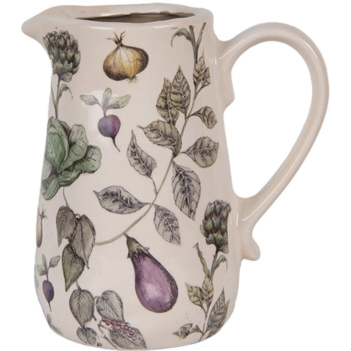 Clayre & Eef Brocca decorativa motivo verdure 16x12x18 cm