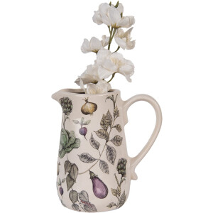 Clayre & Eef Brocca decorativa motivo verdure 16x12x18 cm