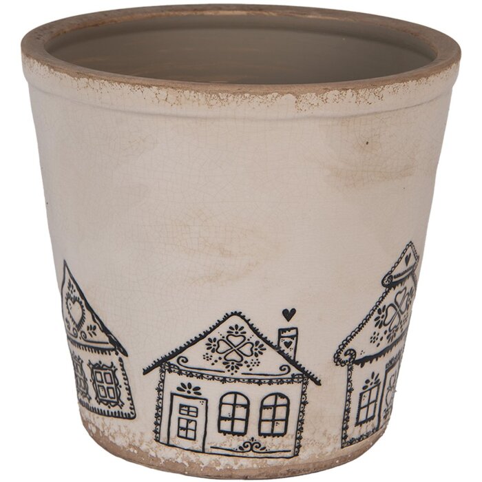 Clayre & Eef 6CE2123XL Vaso decorativo Ø 21x20 cm